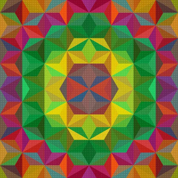 Modèle de triangle coloré. Contexte vectoriel — Image vectorielle