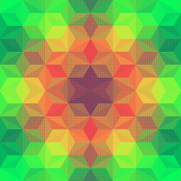 Цветной треугольник. Векторный фон — стоковый вектор