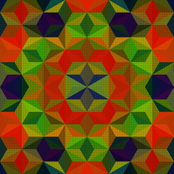 Modèle de triangle coloré — Image vectorielle