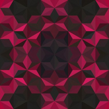 Renkli üçgen desen. Vektör arka plan