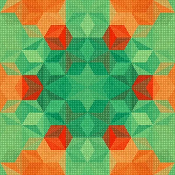 다채로운 삼각형 패턴입니다. 벡터 배경 — 스톡 벡터