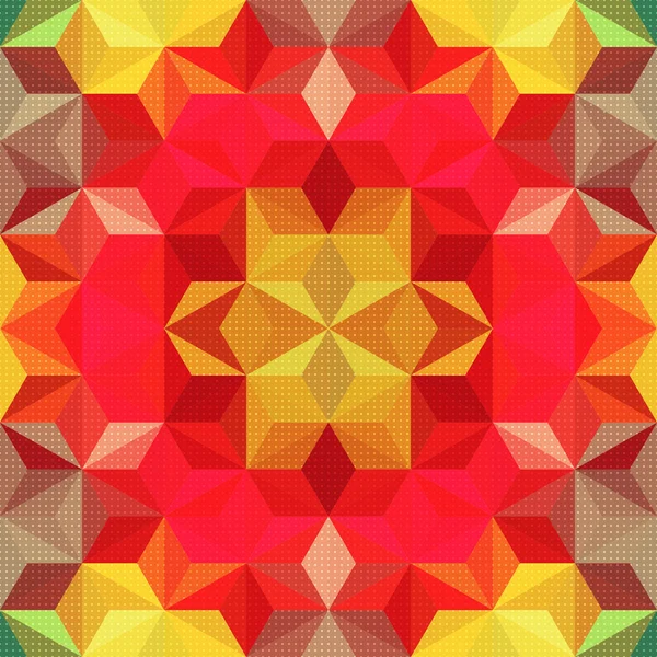 Patrón de triángulo colorido. Fondo vectorial — Archivo Imágenes Vectoriales