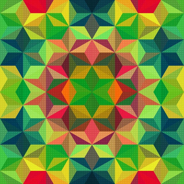 Modèle de triangle coloré. Contexte vectoriel — Image vectorielle