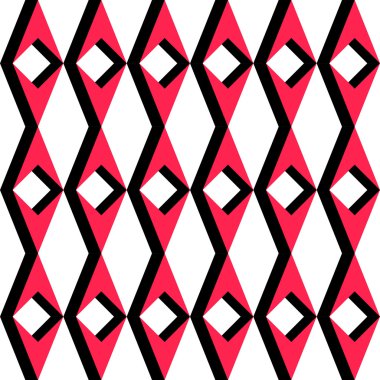 Dikişsiz rhombus desen