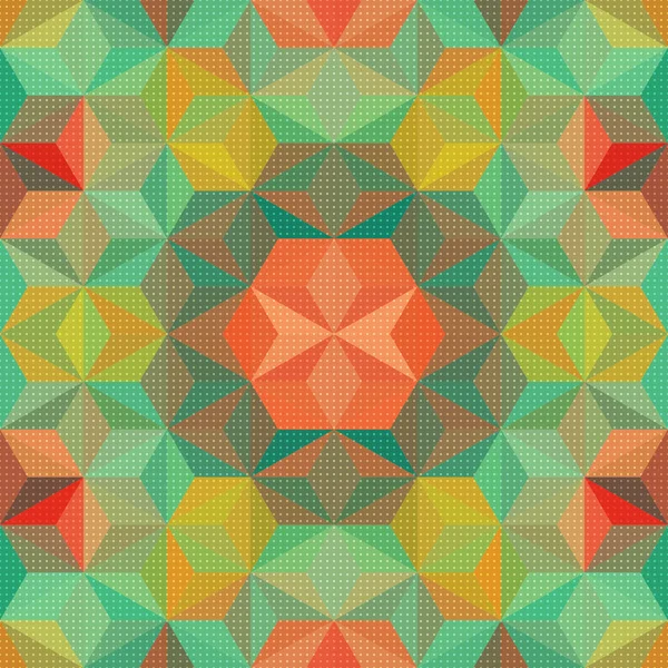 Modèle de triangle coloré — Image vectorielle