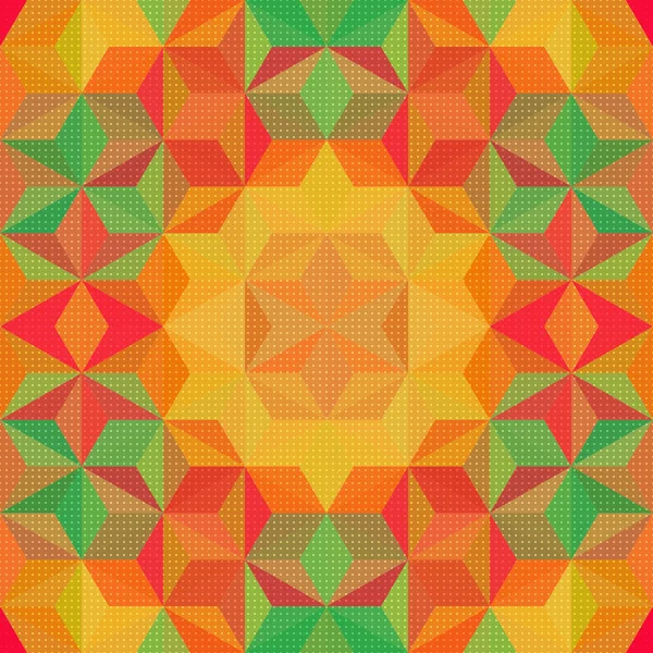 Colorful Triangle Pattern — Stock Vector