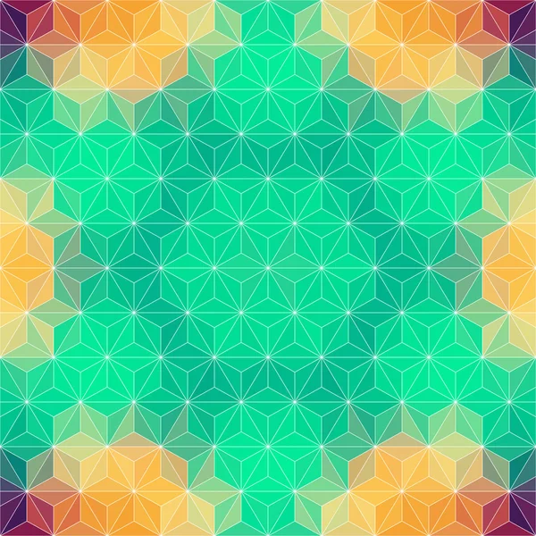 Цветной треугольник — стоковый вектор
