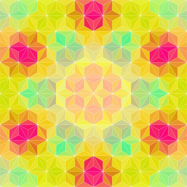 Modèle de triangle coloré — Image vectorielle