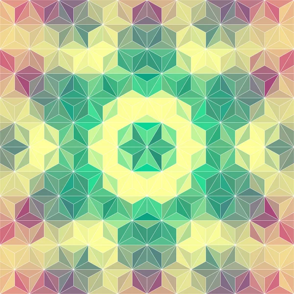 Modèle de triangle coloré — Image vectorielle