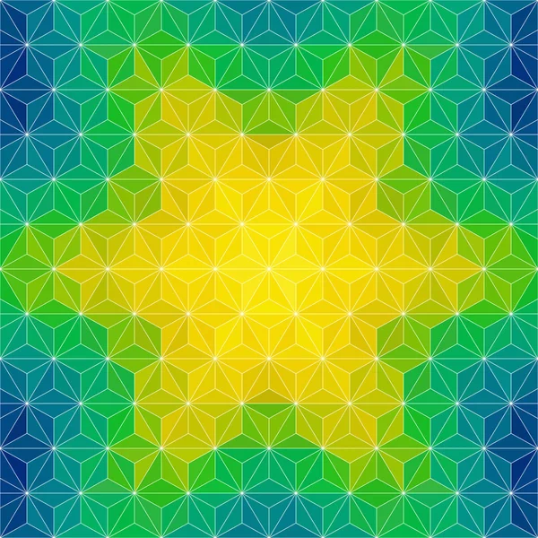 Kleurrijke driehoek achtergrond — Stockvector