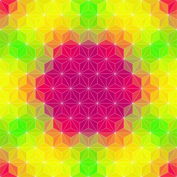 Modèle de triangle coloré — Image vectorielle