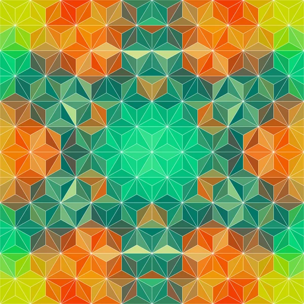 Colorful Triangle Pattern — Stock Vector