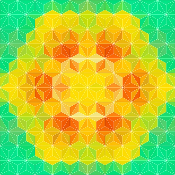 Modèle de triangle coloré — Image vectorielle