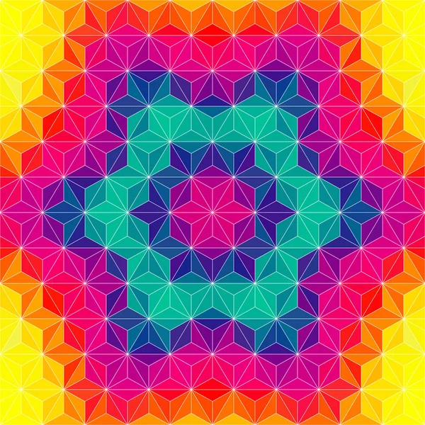 Modèle de triangle coloré — Image vectorielle