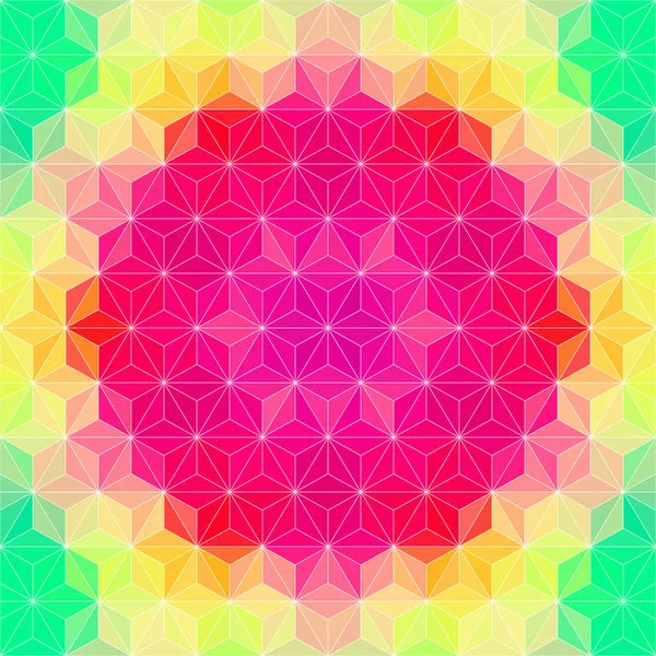 Modèle de triangle coloré — Image vectorielle