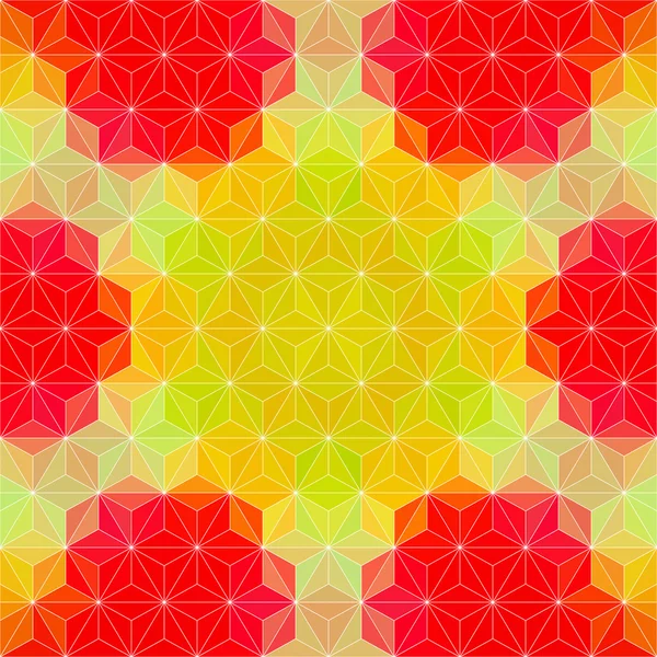 Colorful Kaleidoscope Pattern — Stock Vector