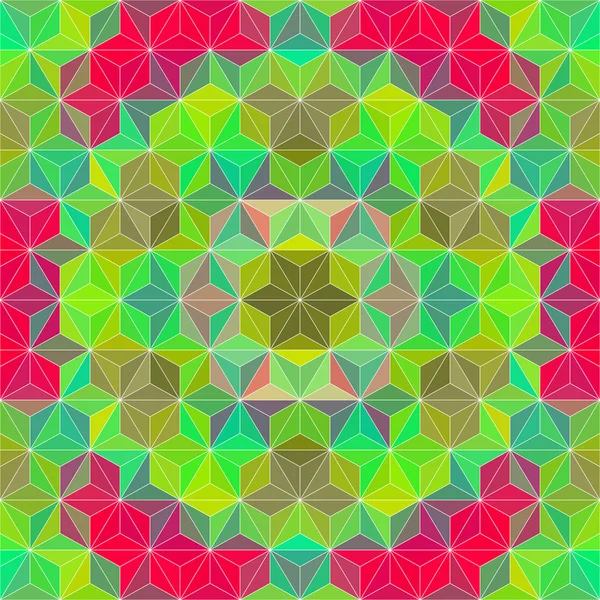 Colorful Kaleidoscope Pattern — Stock Vector