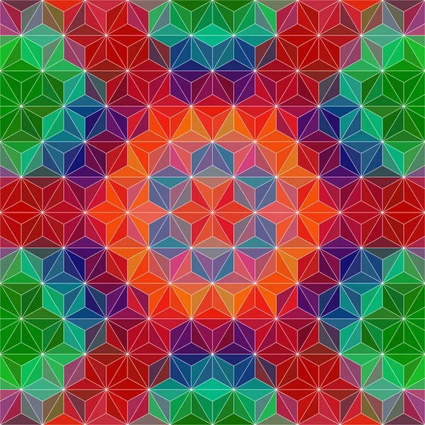 Modèle de triangle coloré — Image vectorielle