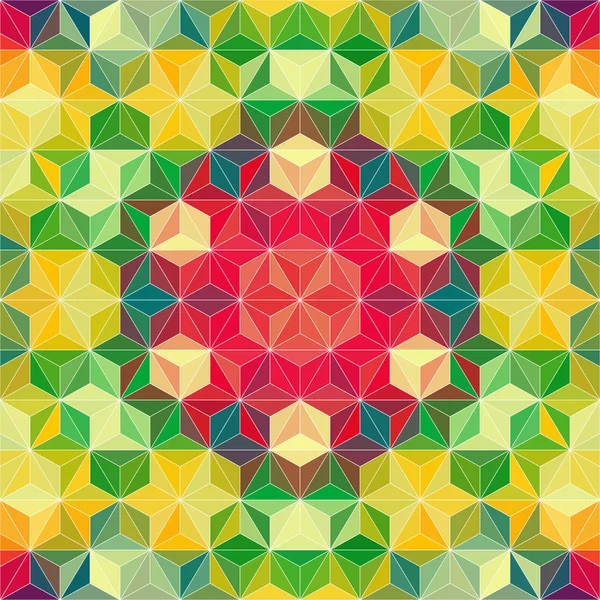 Modèle de triangle coloré — Image vectorielle