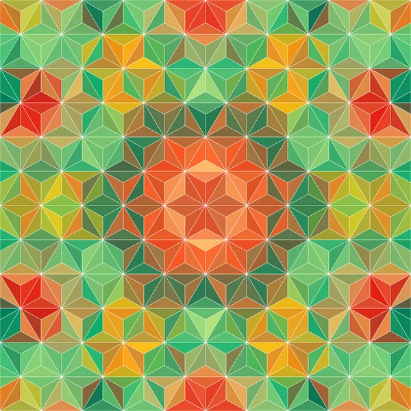 Colorful Triangle Pattern — Stock Vector