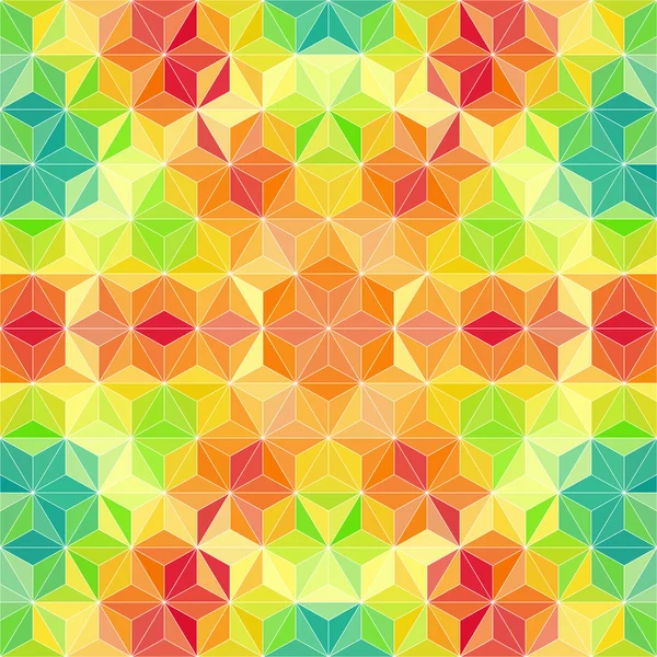 Colorful Triangle Pattern — Stock Vector