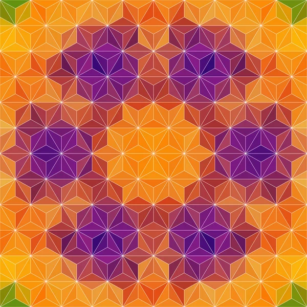 多彩的三角 Paatern — 图库矢量图片
