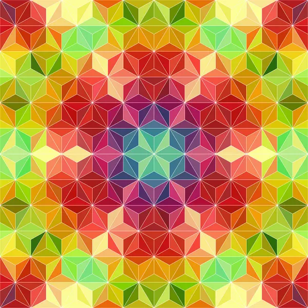 Triangolo colorato Paatern — Vettoriale Stock