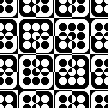 Sorunsuz kare ve daire süsleme