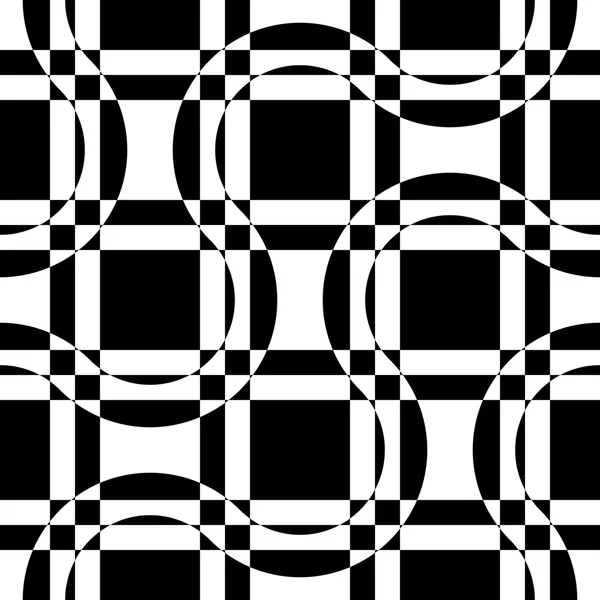 완벽 한 파도 사각형 패턴 — 스톡 벡터