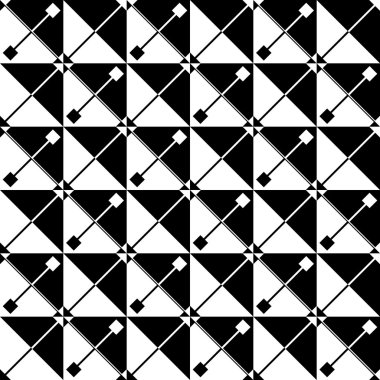 Dikişsiz üçgen desen