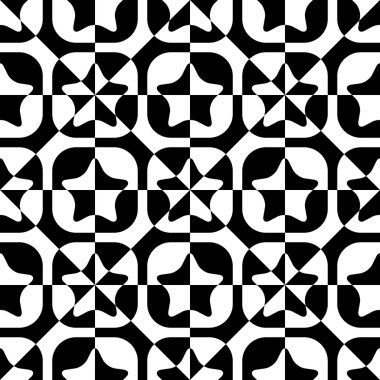 Sorunsuz Star ve kare desen