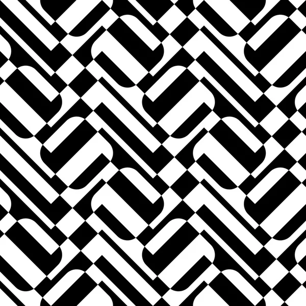 Carré sans couture et motif ZigZag — Image vectorielle