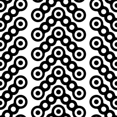 Kesintisiz Daire ve desenli