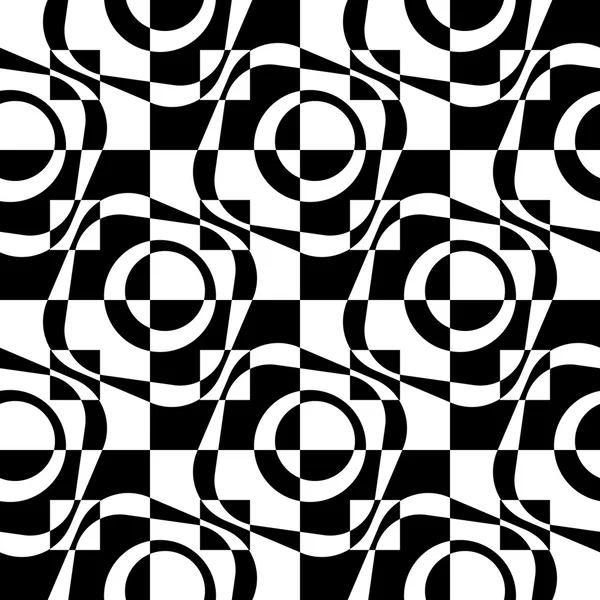 Naadloze vierkante patroon — Stockvector