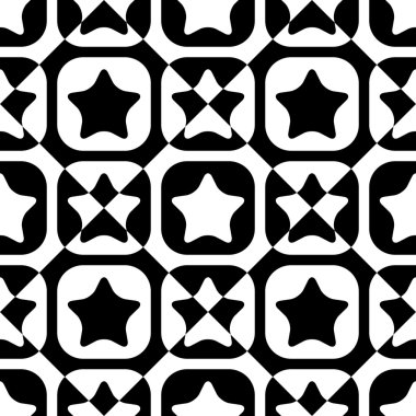 Sorunsuz Star ve kare desen