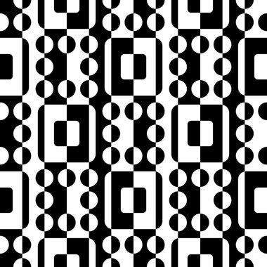 Sorunsuz kare ve daire desen