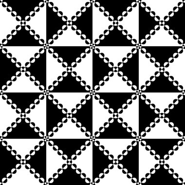 Kesintisiz Daire ve üçgen desen