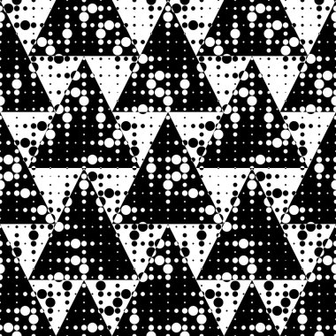 Dikişsiz üçgen desen