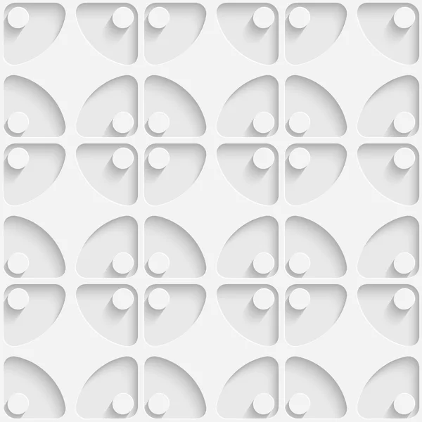 Άνευ ραφής καμπύλο σχήμα μοτίβο — Διανυσματικό Αρχείο