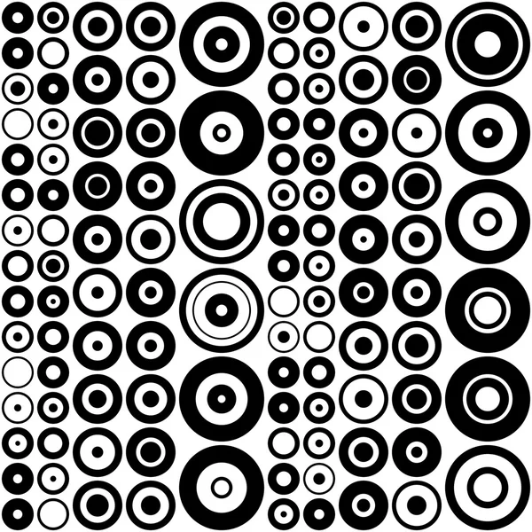 Seamless Circle Pattern — Stock Vector