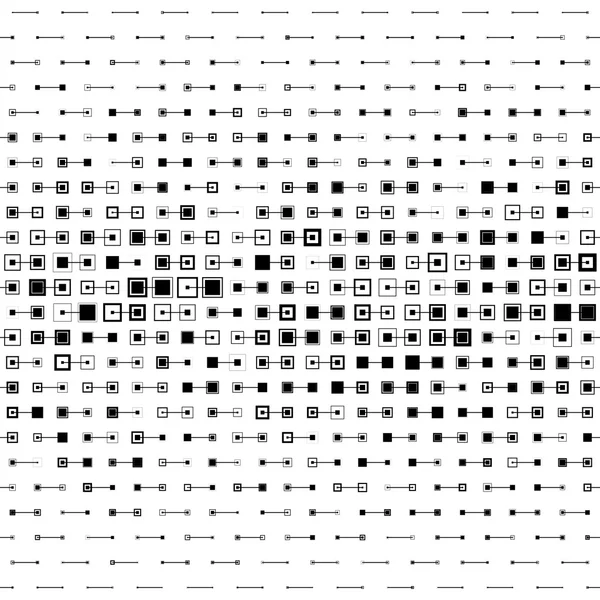 Sömlös square mönster — Stock vektor