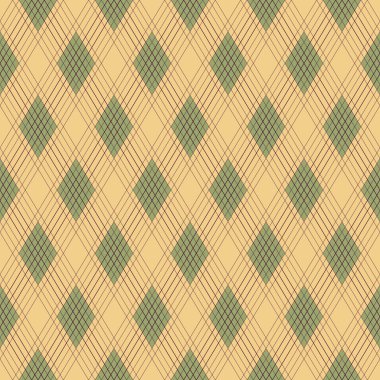 Dikişsiz rhombus desen