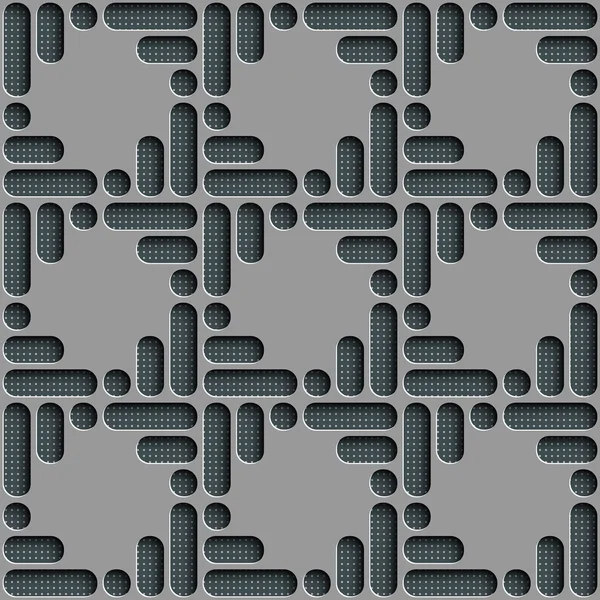 Seamless Grid Pattern — Stok Vektör