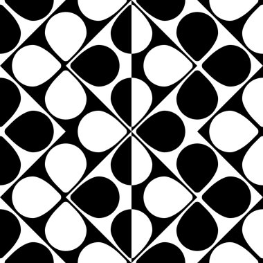 Sorunsuz kavisli şekli desen