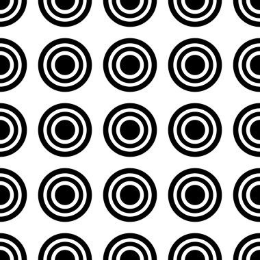 Kesintisiz Daire ve desenli