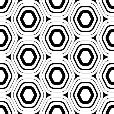 Dikişsiz altıgen desen