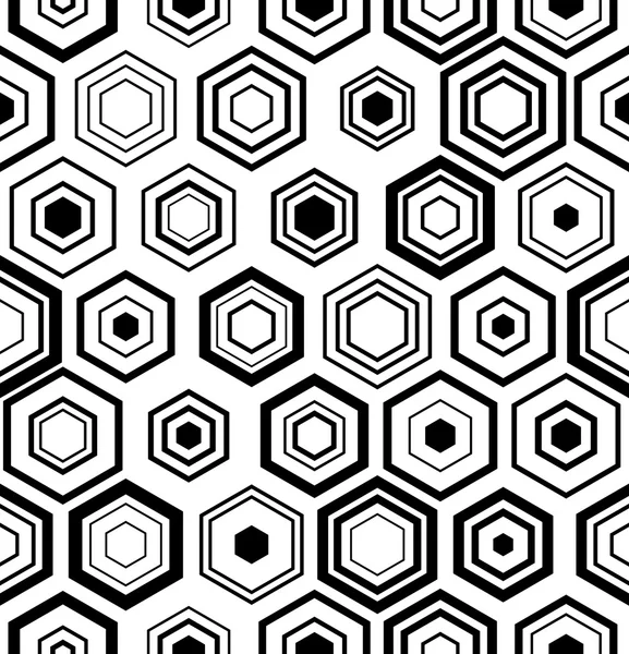シームレスな六角形パターン — ストックベクタ