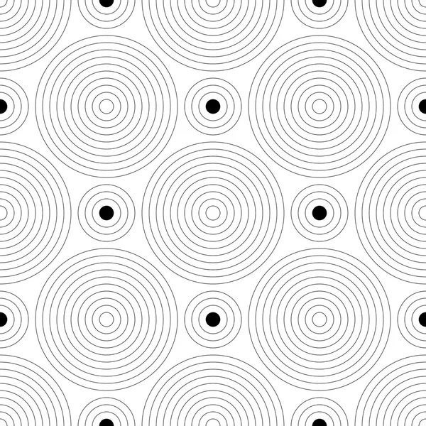 无缝圆模式 — 图库矢量图片