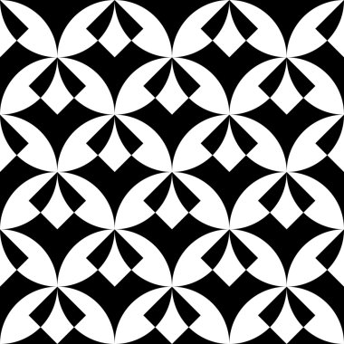 Sorunsuz kavisli şekli desen