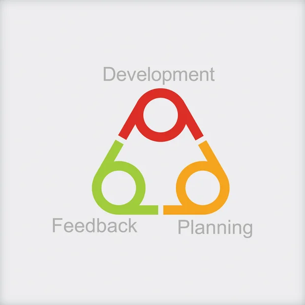 Elemento diagramma di flusso — Vettoriale Stock